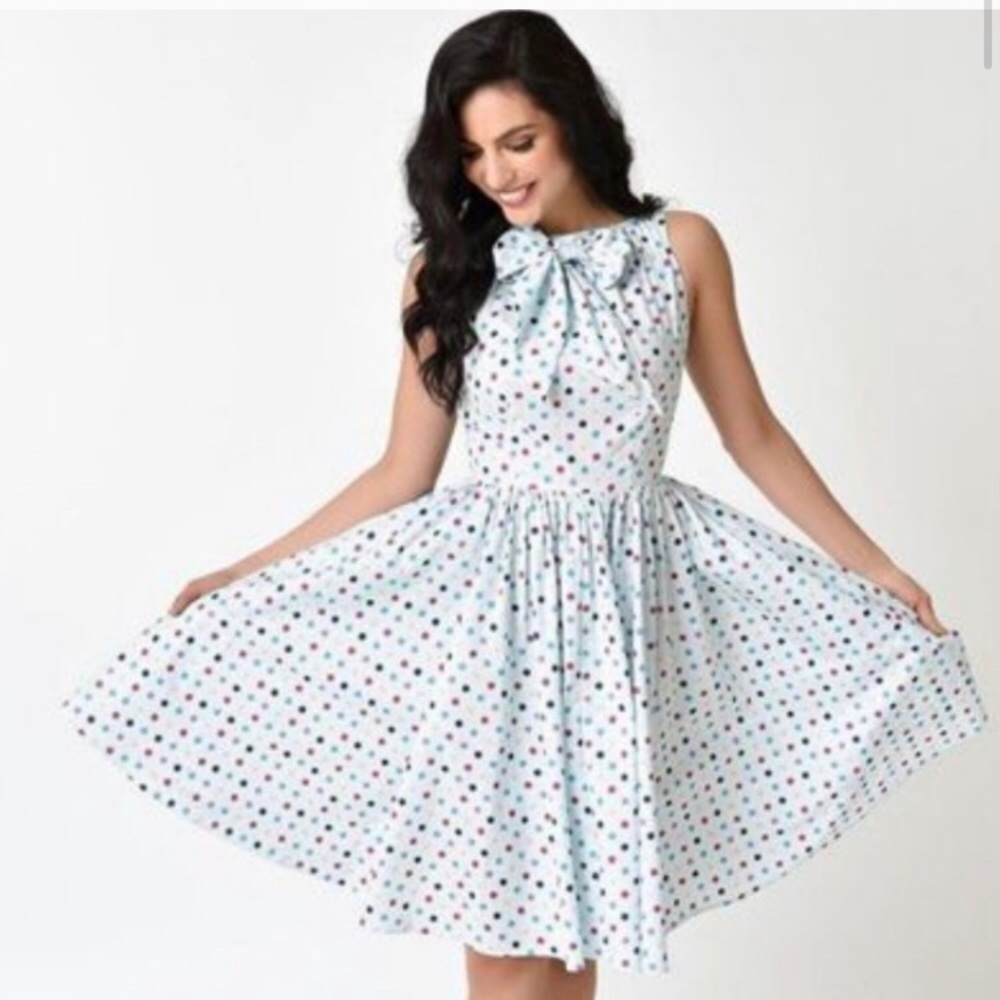 Unique Vintage x ModCloth Fit and Flare Dress